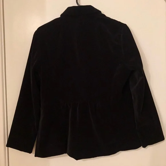 *SOLD* Tommy Hilfiger Black Velvet Blazer Jacket - Picture 5 of 8